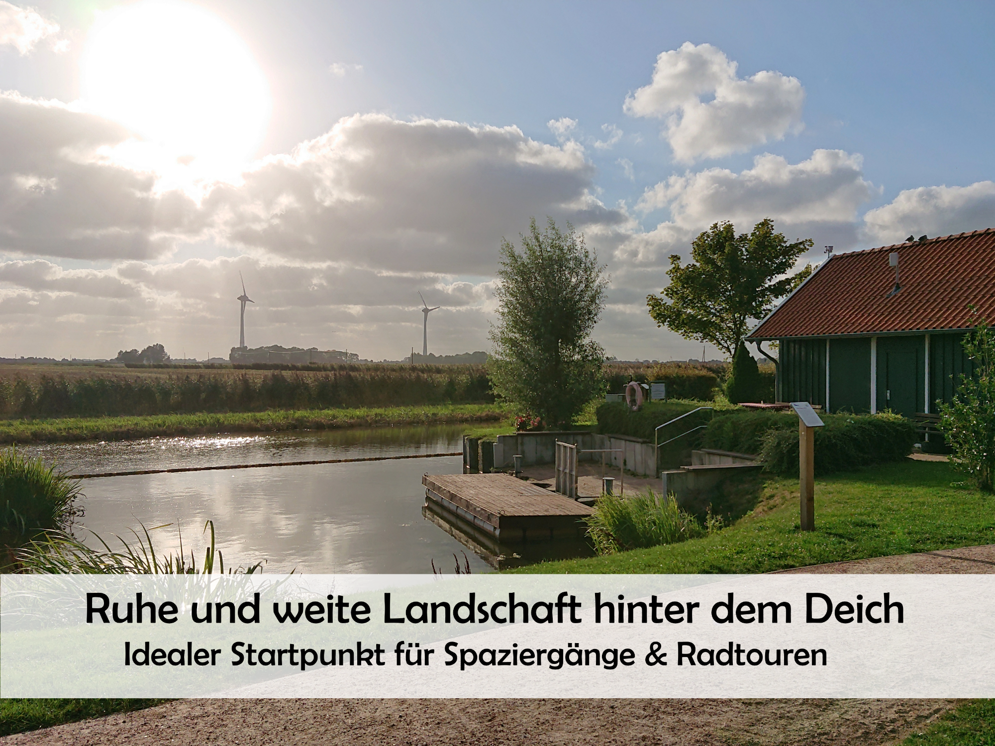 Der Sieltiefpark in Altharlingersiel